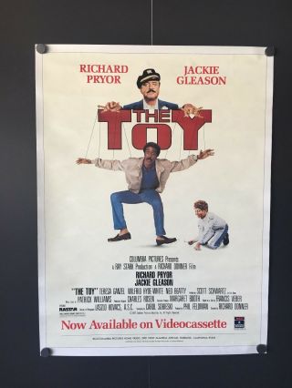 The Toy Vintage Movie Poster (rca,  1983) - " 18 X " 24 Vf