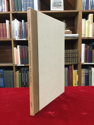 John H Jenkins / Most Remarkable Texas Book An Essay On W.  W Signed 1st Ed 1980