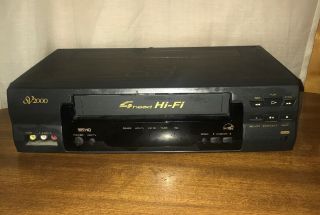 Sv2000 Svb106at21 Vcr 4 Head Hi Fi Vhs Video Cassette Recorder Wow