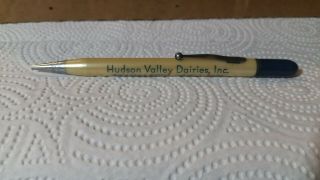 Vintage " Hudson Valley Dairies,  Inc. ,  York,  N.  Y.  " Mechanical Pencil