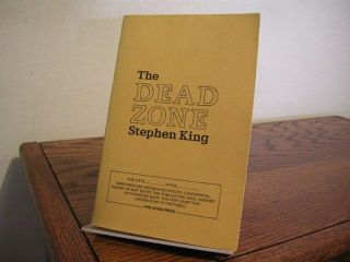 The Dead Zone Stephen King First Edition 1979 Uncorrected Proof Viking Press