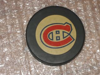 Montreal Canadiens Puck Nhl Cooper 1975 - 1978 Sticker Decal Logos