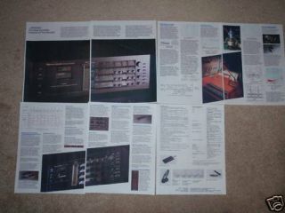 Nakamichi Dragon Brochure,  7 Pgs,  Specs,  Articles,  Info,  Reference Standard Deck