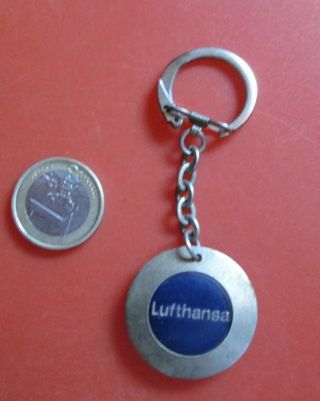 Keyring Lufthansa A Plane Flugzeug Keychain