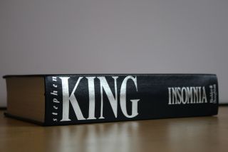 Stephen King (1994) ' Insomnia ',  UK signed limited edition 2