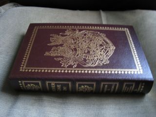 Winston S.  Churchill Signed - Never Give In - Easton Press Leather First Ed