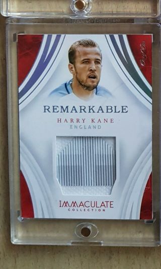 Panini Immaculate Soccer Harry Kane Remarkable Patch 1/1 One Of One