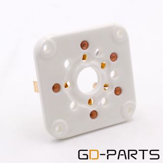 Gd - Parts Gold Plated 5pin U5g Ceramic Tube Socket For 4 - 400a 4 - 125 3 - 500z 4 - 400