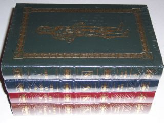 Easton Press I,  Robot Caves Of Steel Naked Sun Dawn By Isaac Asimov 4 Vols -