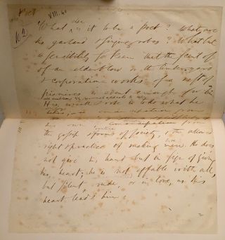 Ralph Waldo Emerson The Complete Autograph Edition Manuscript Page Set