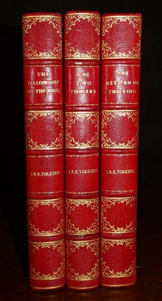 1960 Lord Of The Rings First Editions 8th 7th 6th Impressions 3 Vols Jrr Tolkien