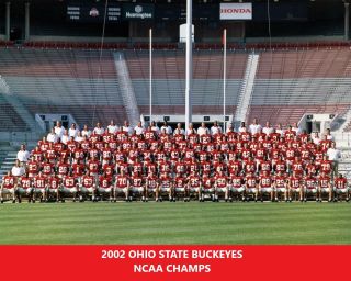 2002 Ohio State 8x10 Team Photo Buckeyes Picture Ncaa Football National Champs