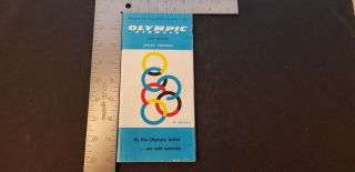 April 1 1970 Olympic Airways System Timetable 1st Edition Domestic & Inter