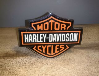 Harley Davidson Metal Shield Hitch Plug Cover Universal Receiver 2” Receiver
