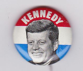 Vintage 1960 John F.  Kennedy Campaign Pinback