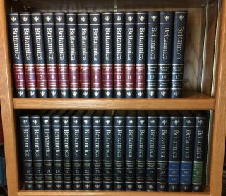 1997 Encyclopedia Britannica 32 Volume Complete Set