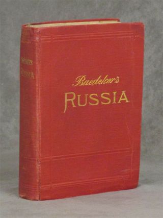 Karl Baedeker / Russia With Teheran Port Arthur And Peking Handbook 1st Ed 1914