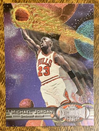 1997 - 98 Metal Universe Michael Jordan.  Psa? Bogo 50 Off