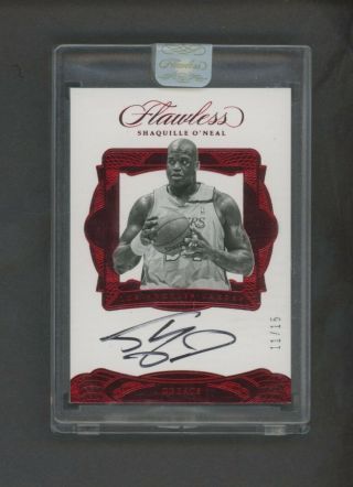 2016 - 17 Flawless Greats Ruby Shaquille O 