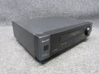 Sharp Vc - H975 Vcr Video Cassette Recorder Vhs Tape Player No Remote