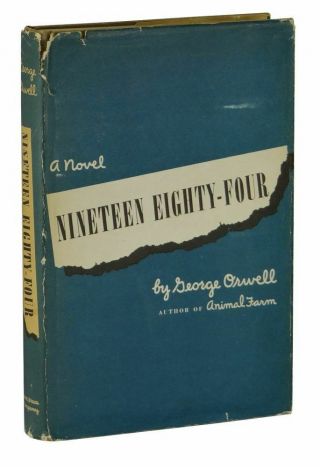 Nineteen Eighty Four George Orwell First Us Edition 1st Printing 1949 1984