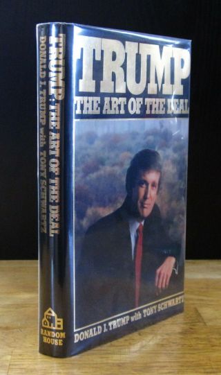 Trump: The Art Of The Deal (1987) Donald J.  Trump Signed,  Early 1st Edition