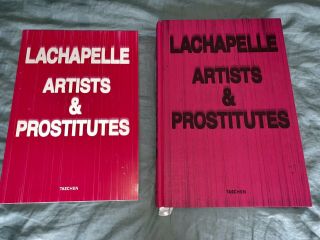 David Lachapelle Limited Edition Signed Book,  Artists And Prostitutes -