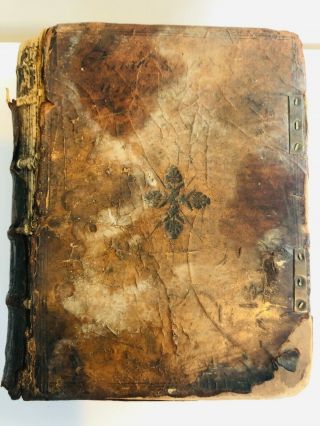 1615 Geneva " Breeches " Bible Printed By Robert Barker London,  England