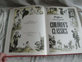 Vintage Best Loved Selections From Children ' s Classics - Children ' s Book 1975 3