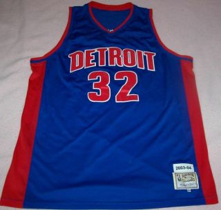 Vtg 2003 - 2004 Richard/rip Hamilton Detroit Pistons Jersey 60/4xl Mitchell & Ness