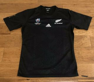 Adidas All Blacks Authentic Rugby World Cup Japan Jersey 19 Dy3780 Sz Large