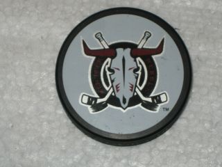 Red Deer Rebels Puck Official Whl Circa 1999 Inglasco Slug