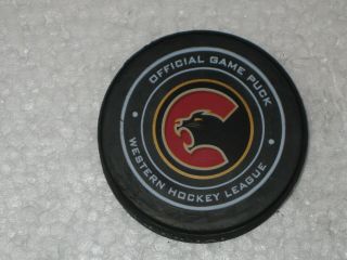 Prince George Cougars Official Game Puck Whl Post 2015