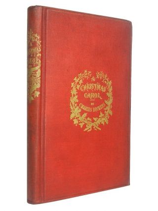 A Christmas Carol By Charles Dickens 1886 Illustrated By John Leech,  Near Fine