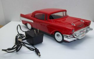 Vintage 57 Chevy Car Model Vhs Video Cassette Vcr Tape Rewinder 1957 Chevrolet