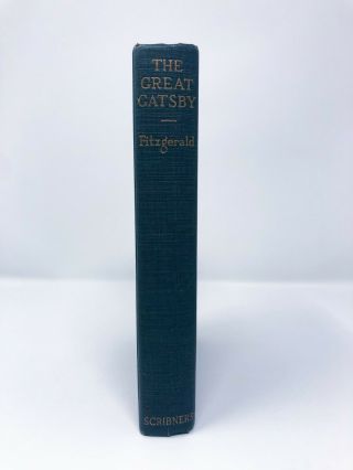 F.  Scott Fitzgerald - THE GREAT GATSBY - First Edition 1st Printing 1925 2