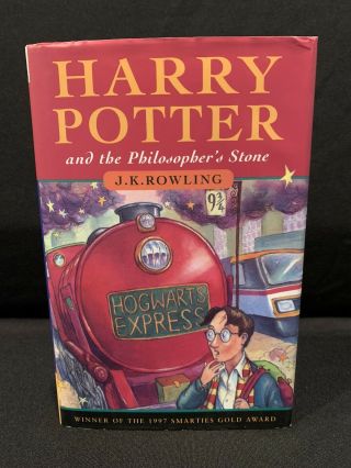 1st Edition,  5th Print U.  K.  Hardcover Harry Potter And The Philosopher 
