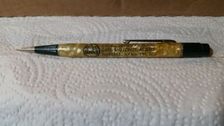 Vintage " Cities Service Oil Co. ,  Russell,  Kans.  " Autopoint Mech Pencil