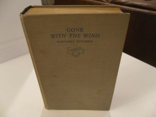 Gone With The Wind May 1936 1st Edition 1st Printing Margaret Mitchell