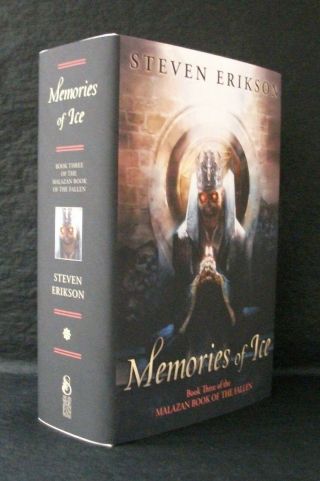Memories Of Ice Malazan 3 Steven Erikson Us Signed Ltd 1st Ed Subterranean Press