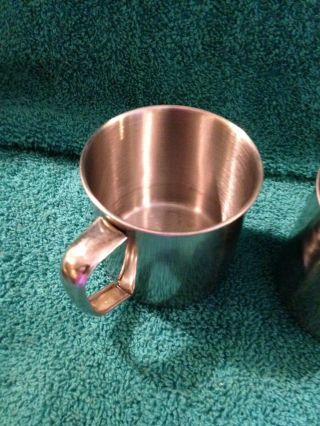 Stainless Steel Cup Vintage
