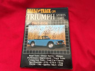 Road & Track On Triumph Sports Cars 1967 - 74 Pre - Owned Softbound