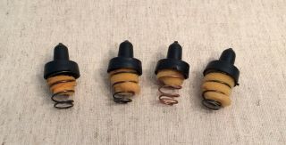Elac Turntable Parts / Elac Miracord Set Of 4 Suspension Springs