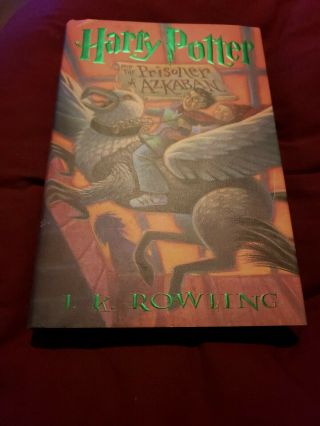 Signed 1st Edition 1st Print U.  S.  Hc Harry Potter And The Prisoner Of Azkaban