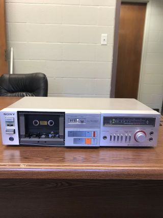 Sony Model Tc - Fx4 Stereo Cassette Deck Tapecorder And Made In Japan