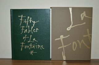 Fifty Fables Of La Fontaine - Folio Society - Limited Edition 2013 Bnib