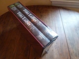 Limited Edition:masters Of The Weird Tale: Fritz Leiber.  2 Vol.  Signed