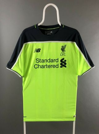 Liverpool England 2016 2017 Balance 3rd Away Soccer Jersey Shirt Size Xl