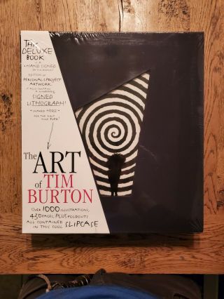 The Art Of Tim Burton Deluxe Edition Signed & 2009 Edition
