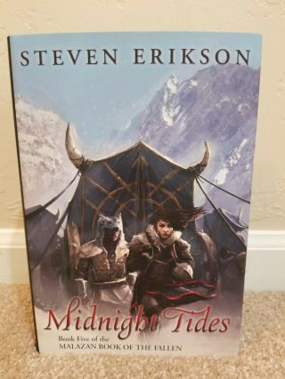 Midnight Tides - Steven Erikson - Subterranean Press - Signed Limited - 424/500
